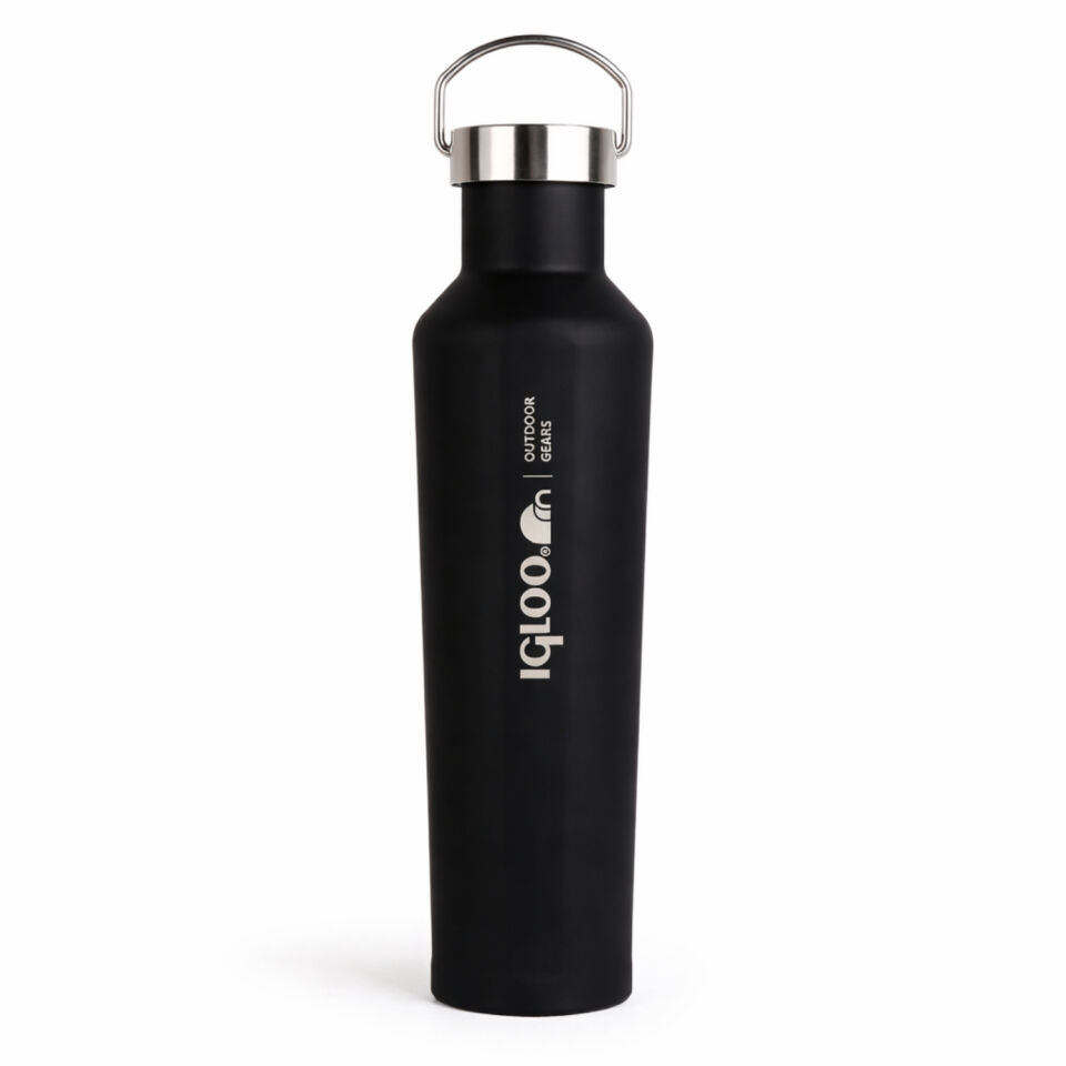 Çelik Mug Termos - Igloo - Pentagon - 750ml - Siyah - 205792