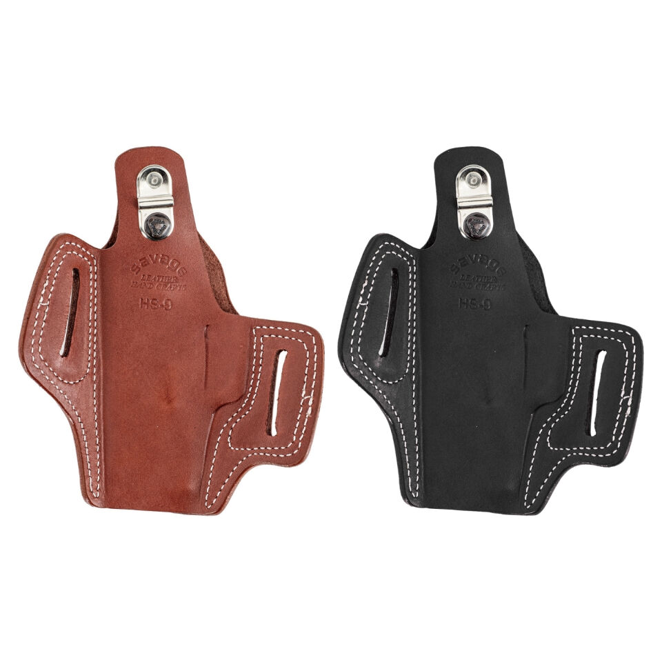 Savage Kelebek Belt Tabanca Kılıfı - Deri - Sarsılmaz HS9 - Siyah
