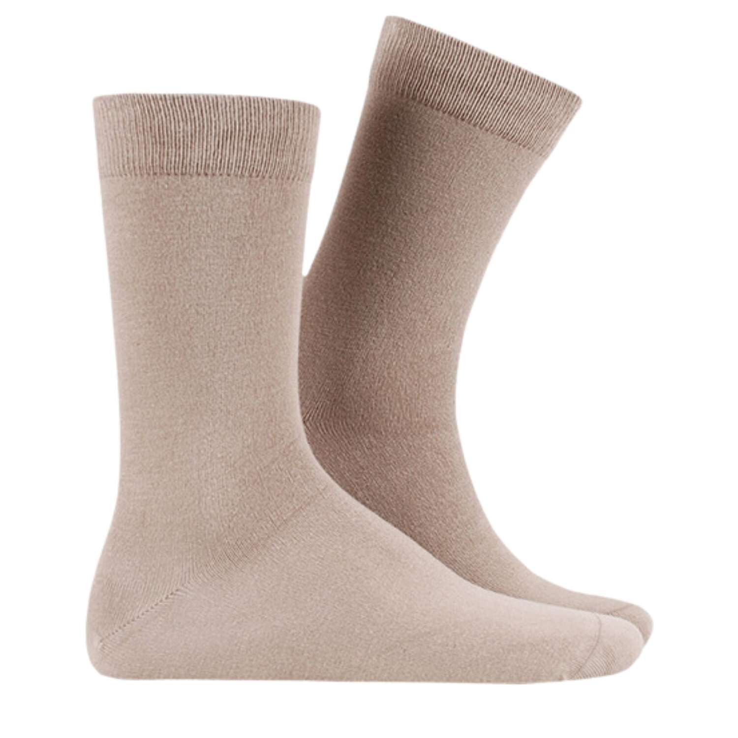 Bambu Çorap - Thermoform - Bej - No: 40-44