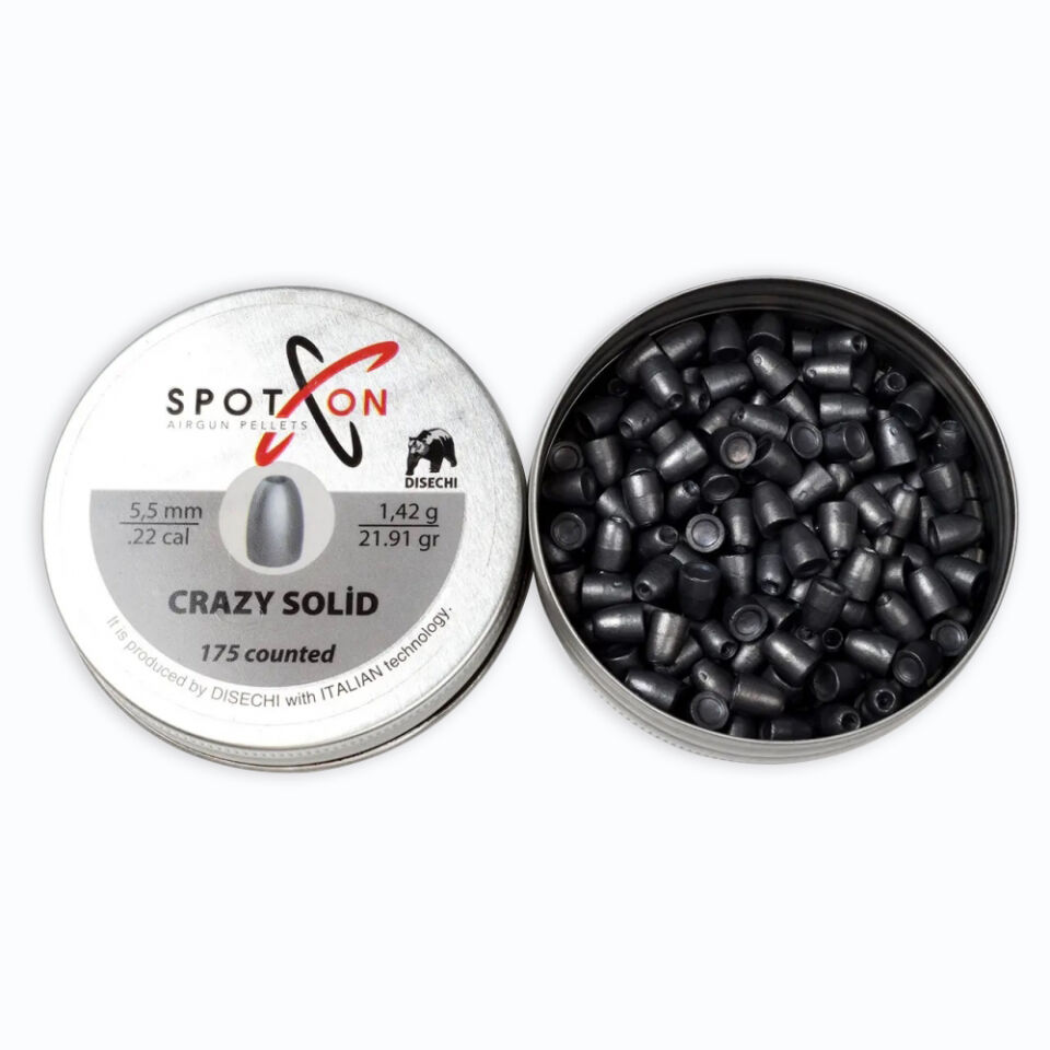 Spoton Crazy Solid Havalı Saçma 5.5 mm (175'li)