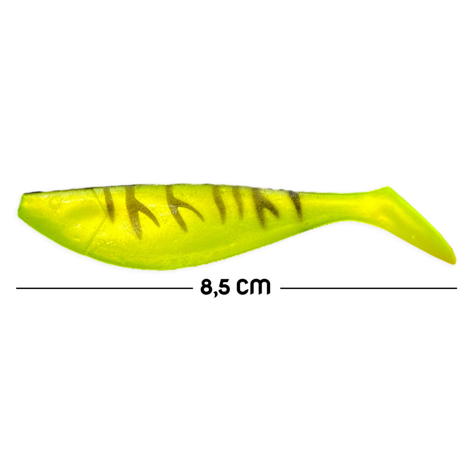 Silikon Balık Yem - Savex - 8,5cm - Fluo Green (642-3018)