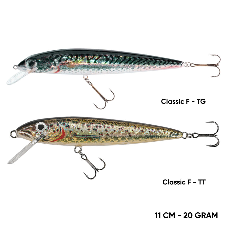Maket Balık - Rapala - Jaxon Classic F - TT - 11 cm 20 gr