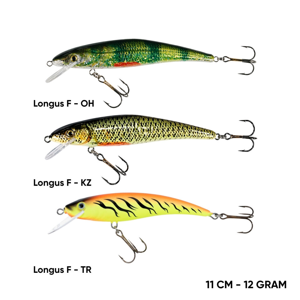 Maket Balık - Rapala - Jaxon Longus F - KZ - 11 cm 12 gr