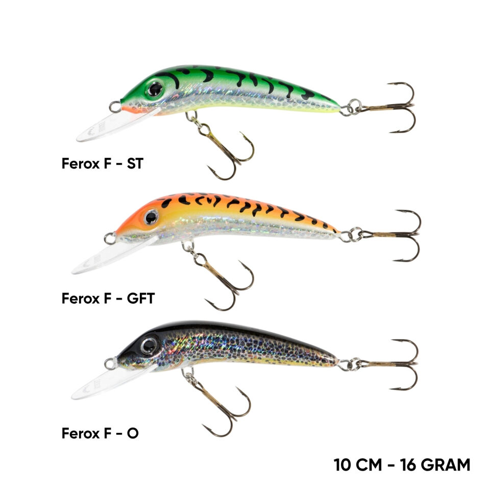 Maket Balık - Rapala - Jaxon Ferox F - ST - 10 cm 16 gr
