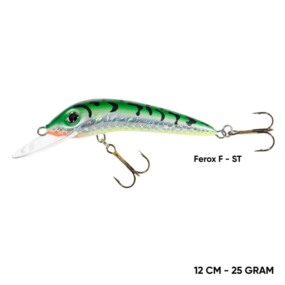 Maket Balık - Rapala - Jaxon Ferox F - ST - 12 cm 25 gr