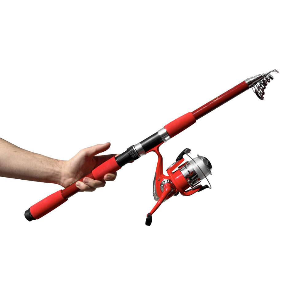 Protackle Combo Kamış Makine Set 3.00 mt Kırmızı