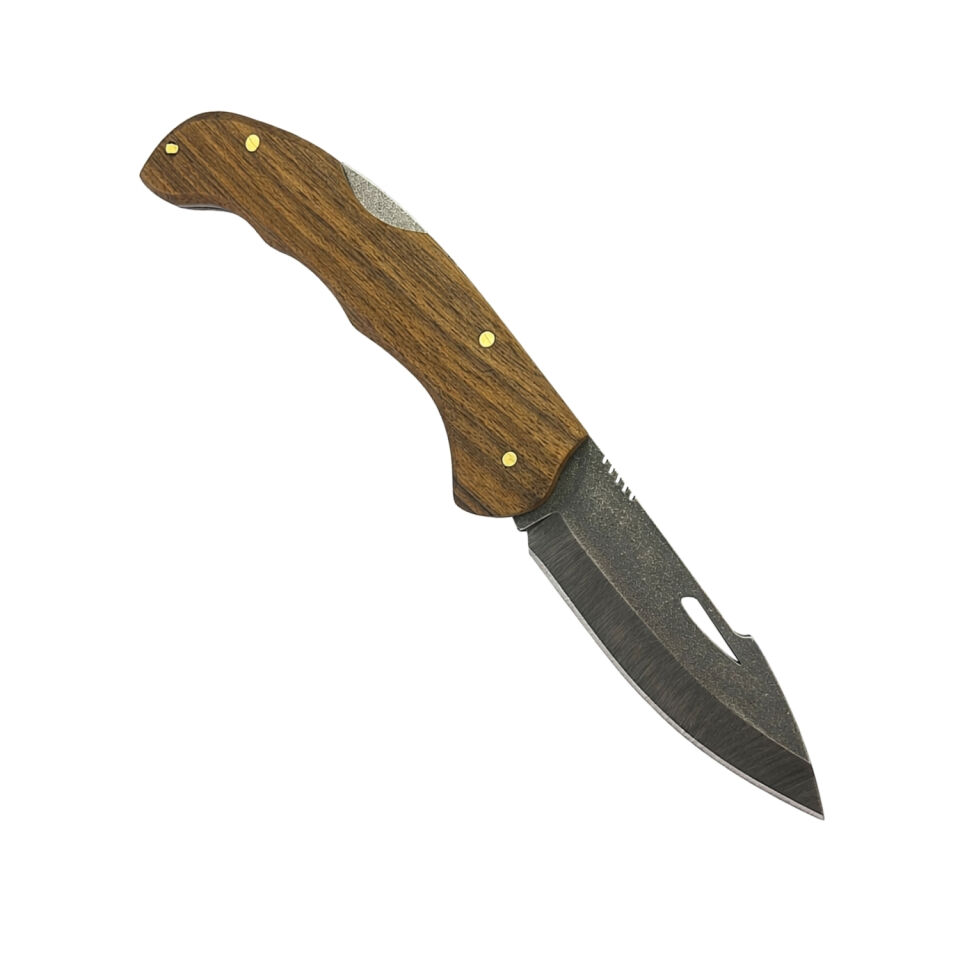Katlanır Cep Çakısı - Argeus - Ahşap Saplı - Model 1