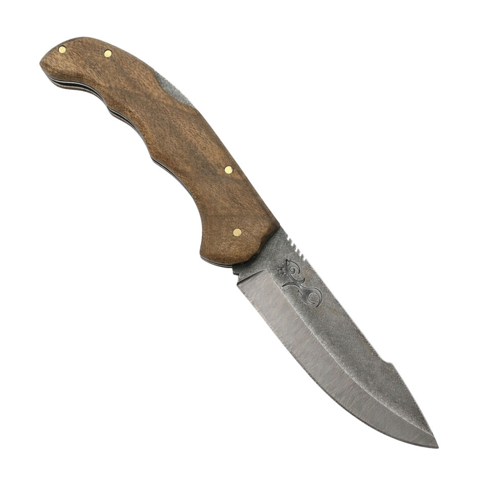 Katlanır Cep Çakısı - Argeus - Ahşap Saplı - Model 4