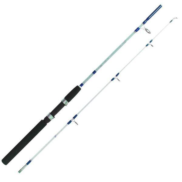 İki Parça Dolgu Olta Kamışı - Pacific - Mavi - 270cm 20/40 gr