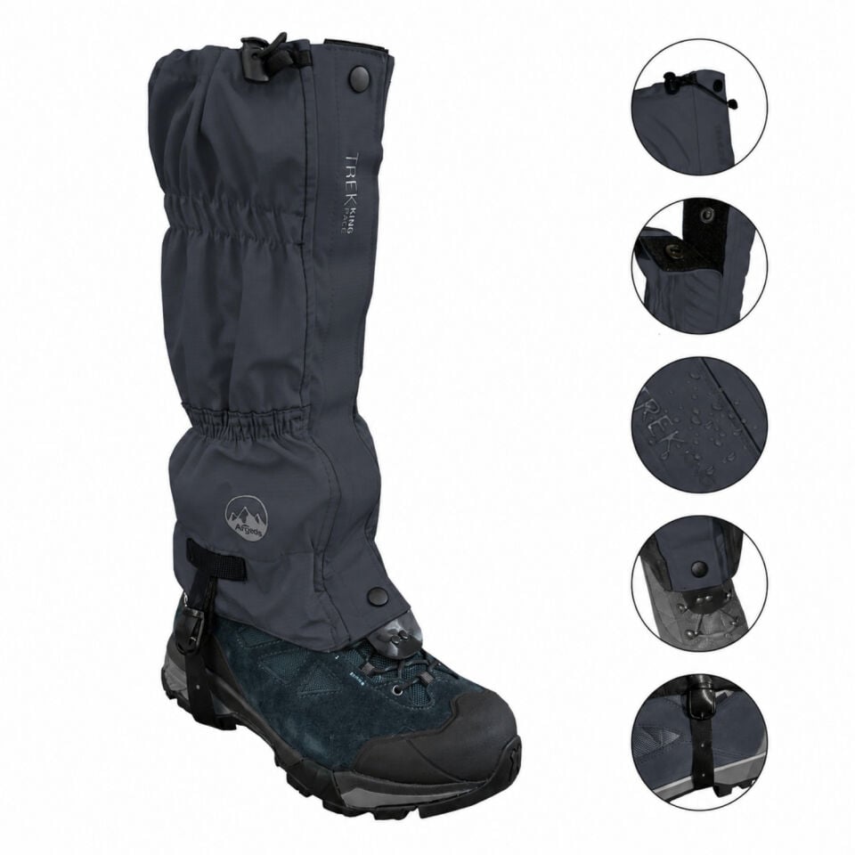 Argeus Trekking Pace Outdoor Tozluk Gri