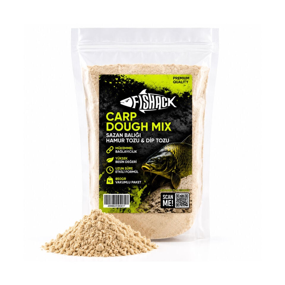 Sazan Hamur Tozu - Özel Katkılı - Carp Dough Mix - 850gr