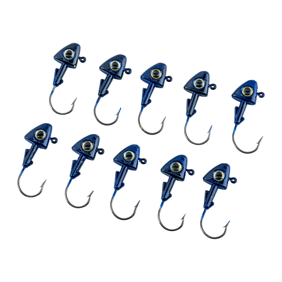 Jighead - Zoka - Kurşunlu Olta İğnesi - (XH-A 07) - Mavi - 6 Gr - 10 Adet