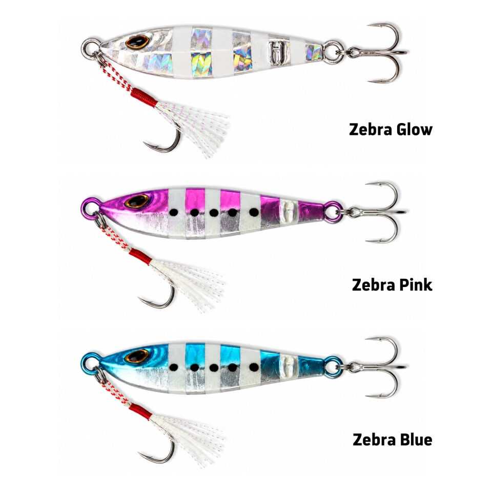 3'lü Metal Jig Yem Seti - Fishack Hunterx - 3g 33mm