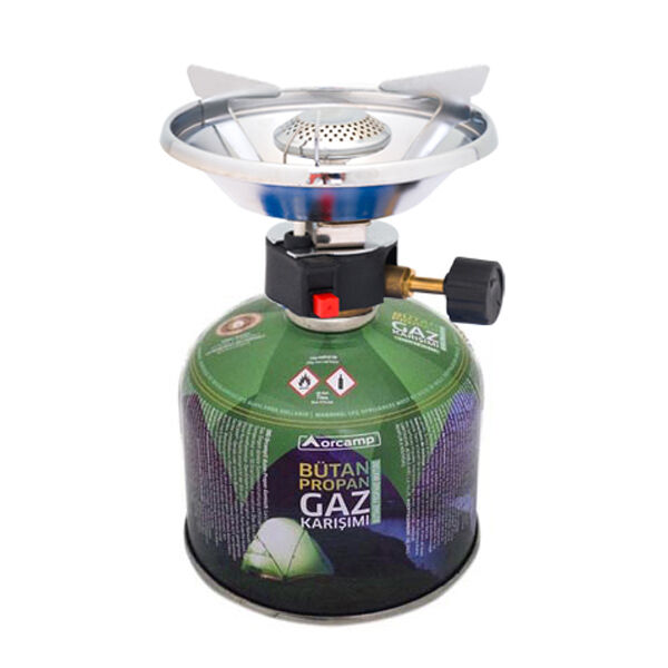 Çakmaklı Kamp Ocağı + 230 gr Kartuş  ( Aygaz Model - CK-193-230)