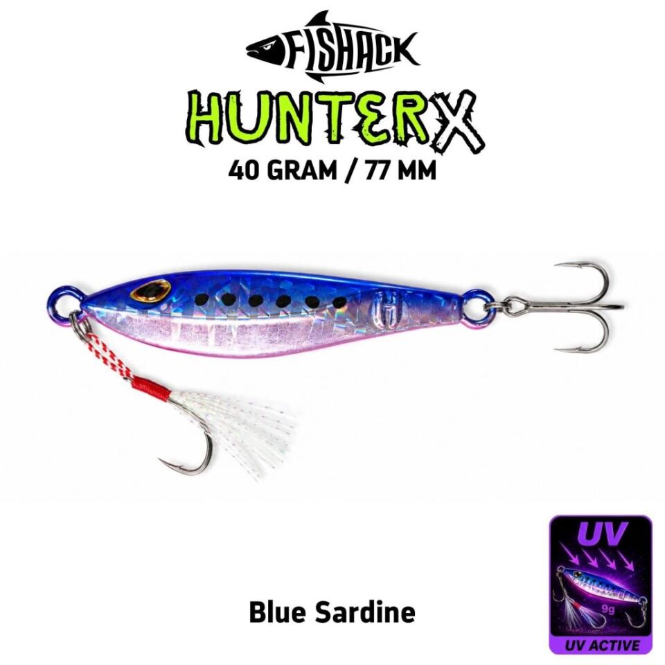 Metal Jig Yem - Fishack Hunterx - 40g 77mm