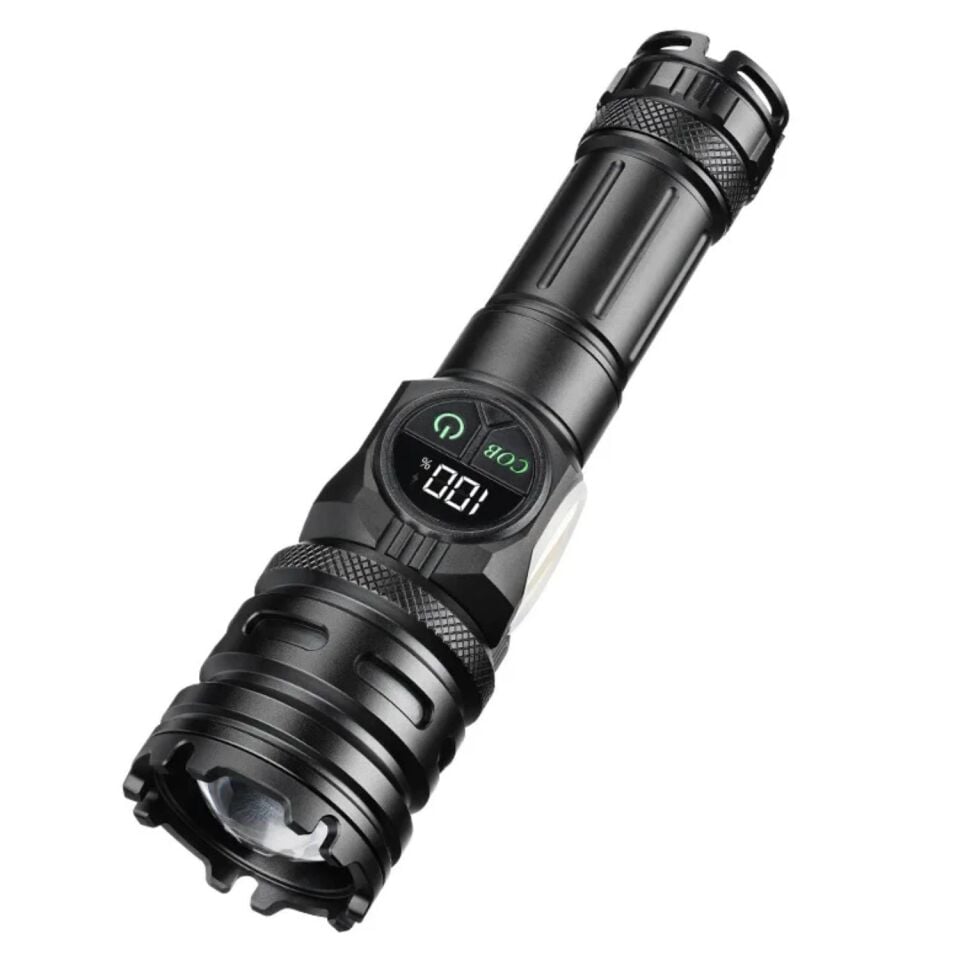 Şarj Edilebilir El Feneri - Wison - 2500 Lümen - 25 Watt