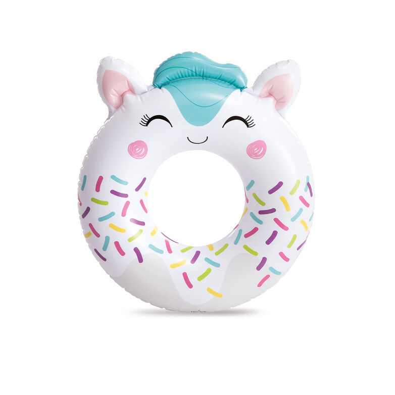 Çocuk Yüzme Simidi - Intex - Sevimli Kedi Figürlü - 76 cm (59266)