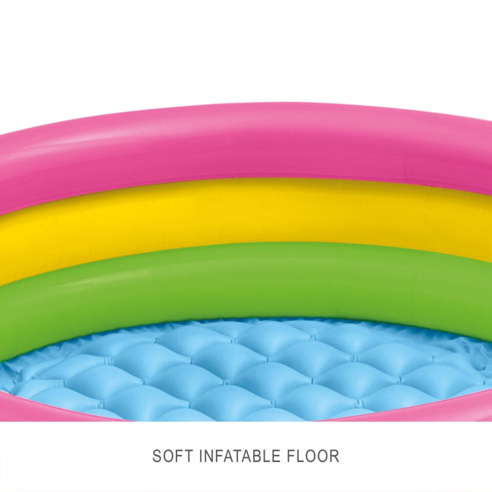Bebek Havuzu - Intex - 3 Boğumlu - Sunset - 86 x 25 cm (58924)