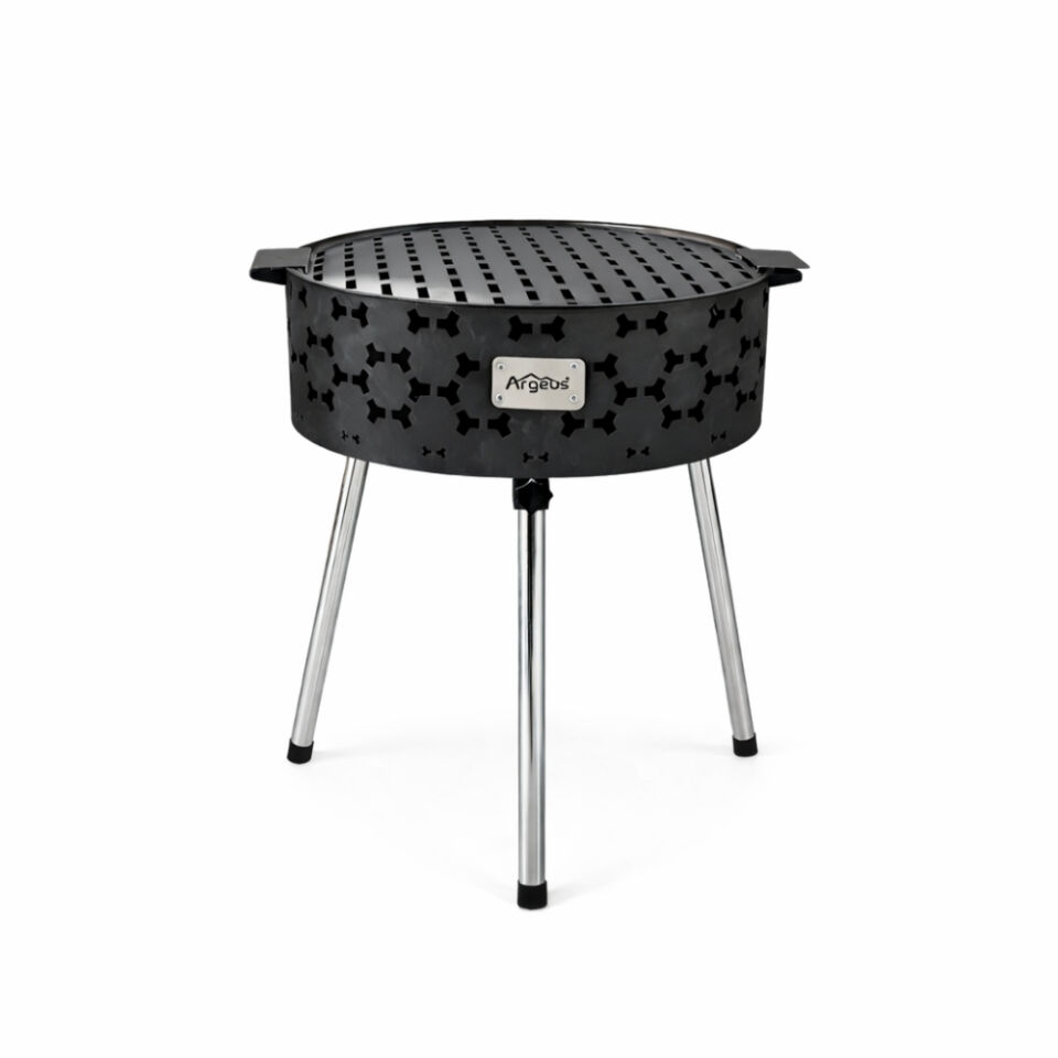 Taşınabilir Kömür Barbekü Mangal - Küçük - 33cm*13cm*52cm